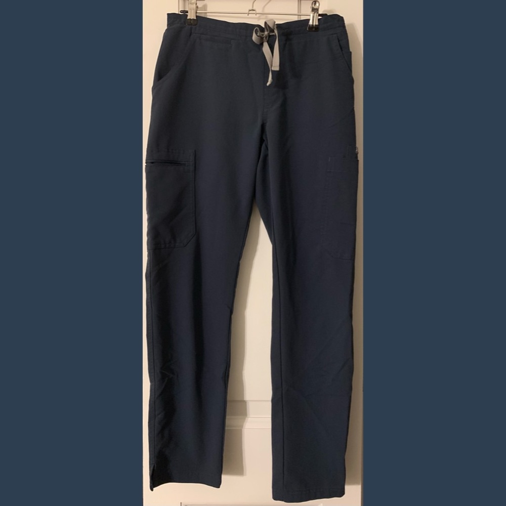 Figs Yola Skinny Scrub Pants Women’s Petite XS in Limited Edition Dark Harbor